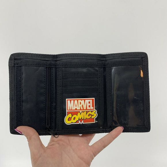 Marvel Spider-Man Tri-Fold Wallet - Red and Black - Picture 3 of 5